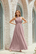 Vestidos de Dama de Honra Halter Vestido Formal de Cocktail Vestido de Baile 28015