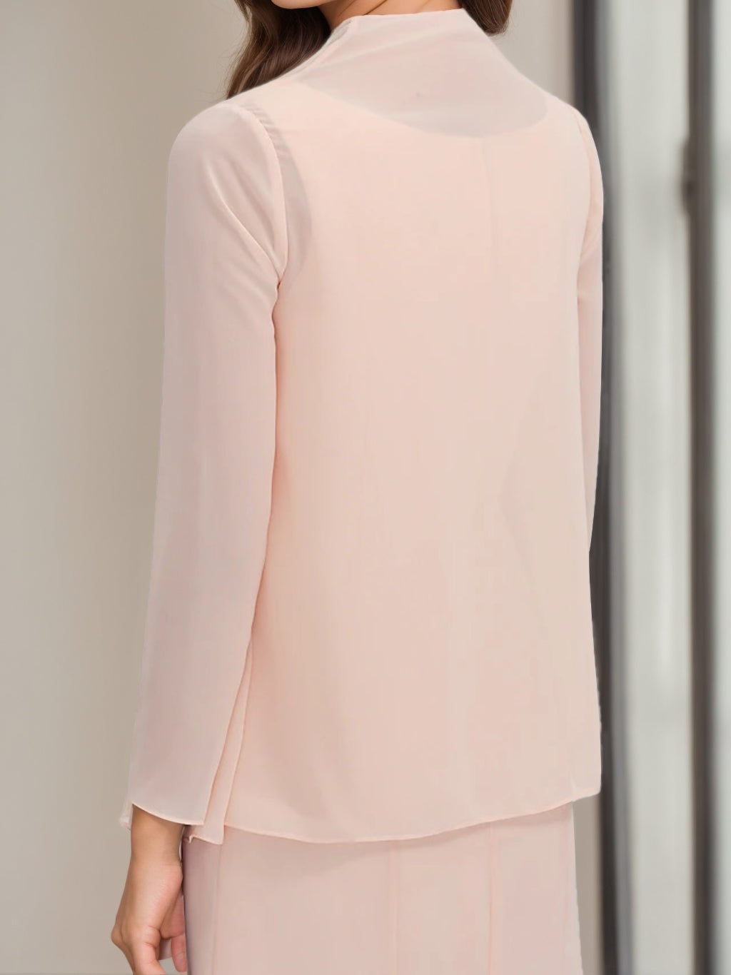 Tea-Length Mother of the Bride Sheath Dress with Beaded Jacket