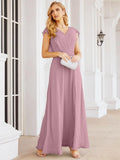 Bridesmaid Dresses Cape Formal Prom Dress Open Back Gowns for Mother of The Bride 28058