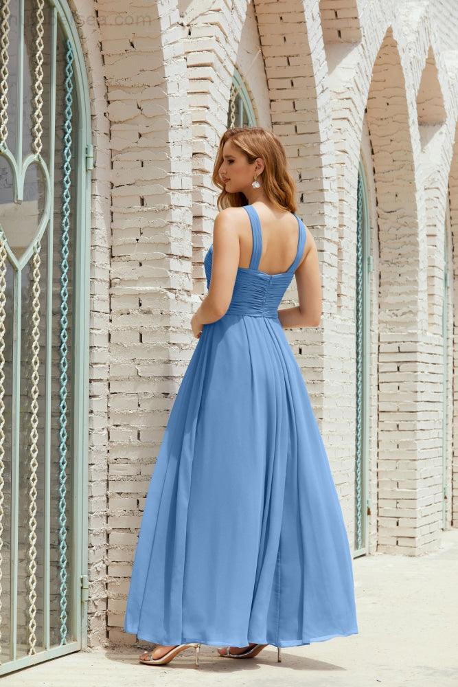 Vestidos de Dama de Honra Halter Vestido Formal de Cocktail Vestido de Baile 28015