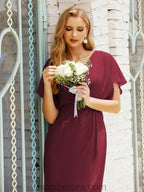 Vestidos de Baile de Regresso a Casa Comprimento ao Joelho Sem Mangas Modelo 28021