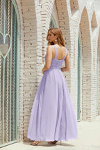 Vestidos de Dama de Honra Halter Vestido Formal de Cocktail Vestido de Baile 28015