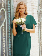 Vestidos de Baile de Regresso a Casa Comprimento ao Joelho Sem Mangas Modelo 28021
