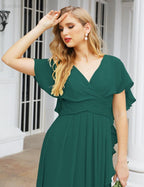 Bridesmaid Dresses Backless Formal Prom Gowns for Evening Party Mother of The Bride Dress 28040
