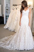 Classy Mermaid Sweetheart Wedding Dresses With Appliques