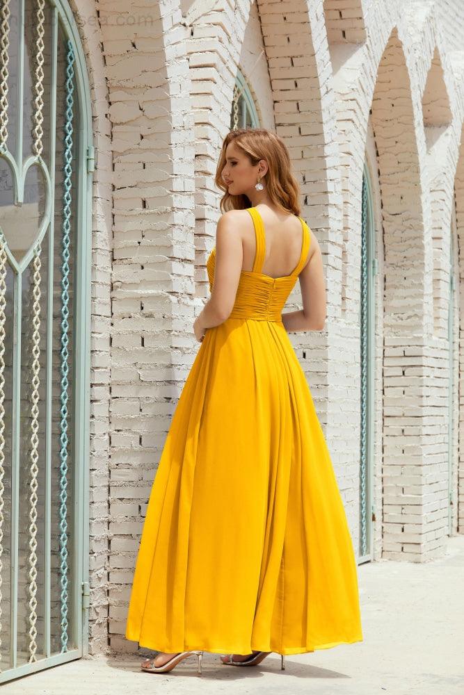 Vestidos de Dama de Honra Halter Vestido Formal de Cocktail Vestido de Baile 28015