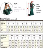 Luxury Nude Mermaid Evening Dress with Cape Sleeves LA71885A