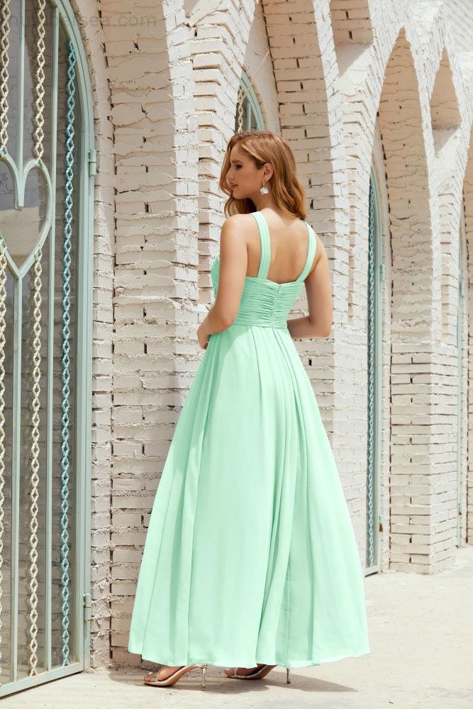 Vestidos de Dama de Honra Halter Vestido Formal de Cocktail Vestido de Baile 28015