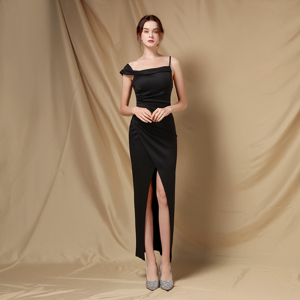 Abito da Sposa Primaverile Spalla Scoperta per Toast Abito da Sposa Snellente Corto da Cocktail Sera