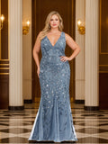 Mother Of The Bride Sequined Dresses Trumpet Mermaid Styles