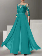 A-Line/Princess Mother of the Bride Dresses with Applique
