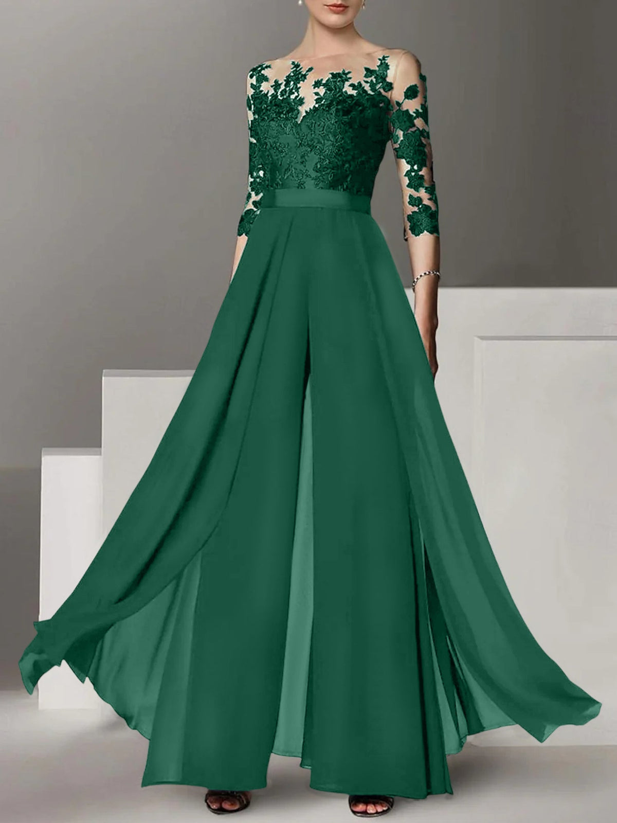 A-Line/Princess Mother of the Bride Dresses with Applique