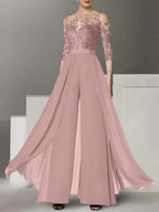 A-Line/Princess Mother of the Bride Dresses with Applique
