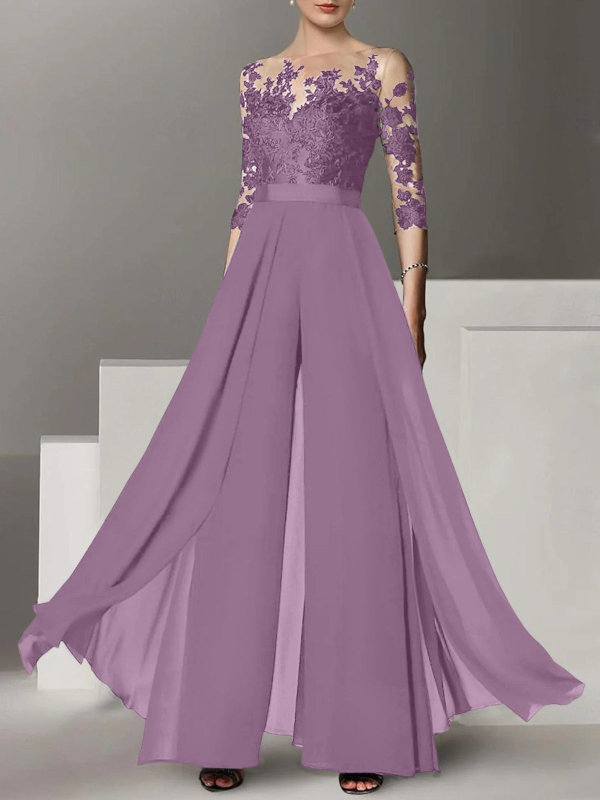 A-Line/Princess Mother of the Bride Dresses with Applique