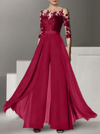 A-Line/Princess Mother of the Bride Dresses with Applique