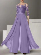 A-Line/Princess Mother of the Bride Dresses with Applique