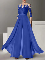 A-Line/Princess Mother of the Bride Dresses with Applique