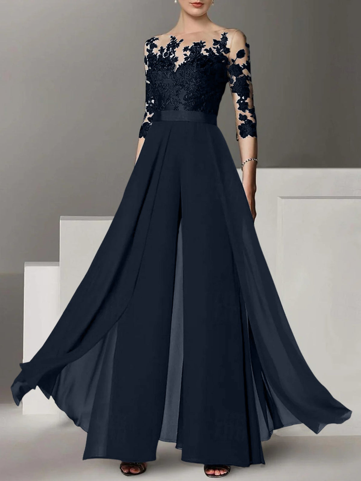 A-Line/Princess Mother of the Bride Dresses with Applique