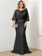 Mother of the Bride Trumpet Mermaid Dresses Featuring Applique Details