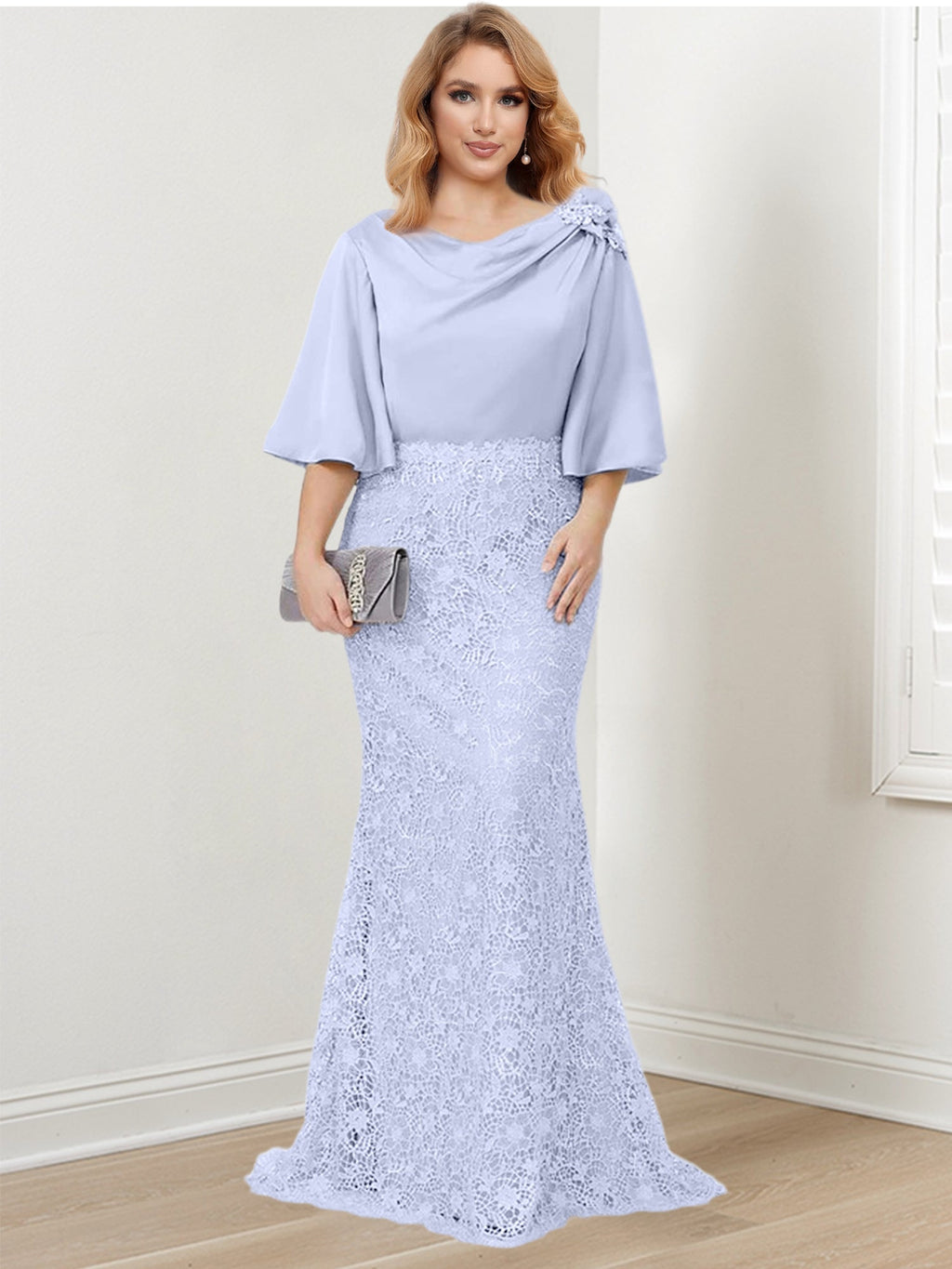 Mother of the Bride Trumpet Mermaid Dresses Featuring Applique Details