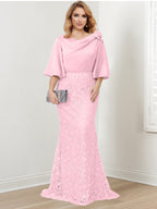 Mother of the Bride Trumpet Mermaid Dresses Featuring Applique Details