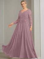 V Neck Dress With Three Quarter Sleeves Sequins Plus Size Mother Of The Bride