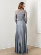 Mother of the Bride A-Line and Princess Dresses with Applique and Sequins