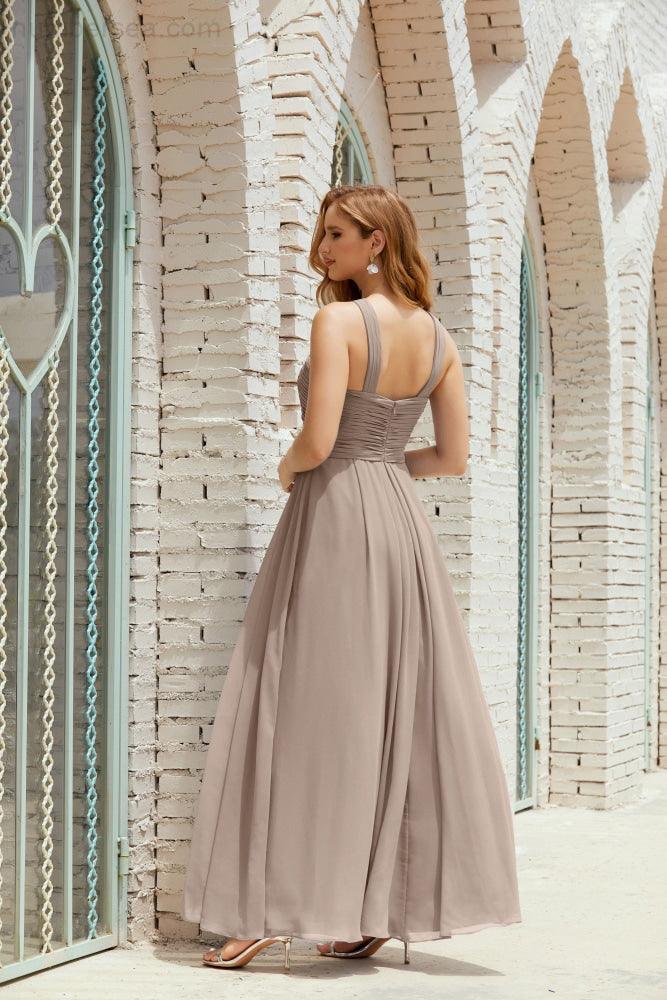 Vestidos de Dama de Honra Halter Vestido Formal de Cocktail Vestido de Baile 28015