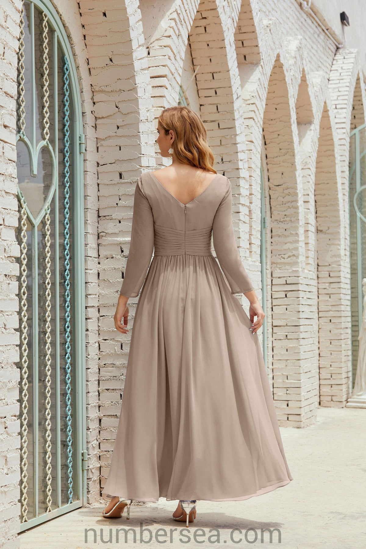 Bridesmaid Dress Chiffon Formal Party Dress Evening Dress 28016