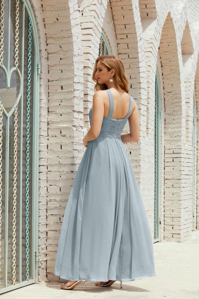 Vestidos de Dama de Honra Halter Vestido Formal de Cocktail Vestido de Baile 28015