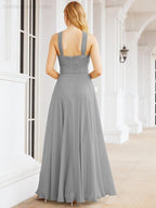 Crisscross Halter Bridesmaid Dresses for Party Wedding Evening Prom Maxi Ball Gowns 28053