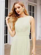 Bridesmaid Dresses for Wedding Ruffles Long Formal Prom Gowns 28039