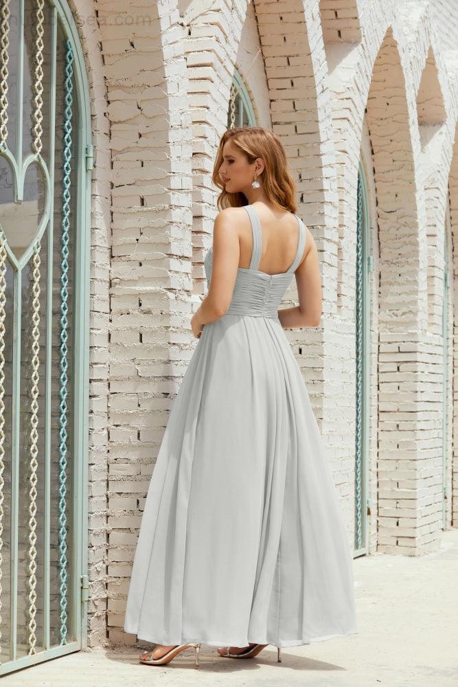 Vestidos de Dama de Honra Halter Vestido Formal de Cocktail Vestido de Baile 28015