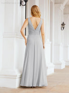 Bridesmaid Dresses for Wedding Ruffles Long Formal Prom Gowns 28039