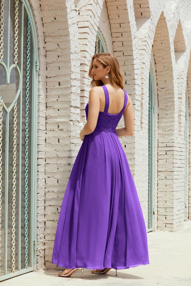Vestidos de Dama de Honra Halter Vestido Formal de Cocktail Vestido de Baile 28015