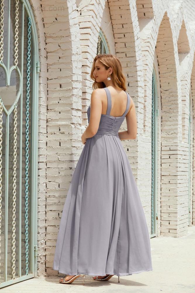 Vestidos de Dama de Honra Halter Vestido Formal de Cocktail Vestido de Baile 28015
