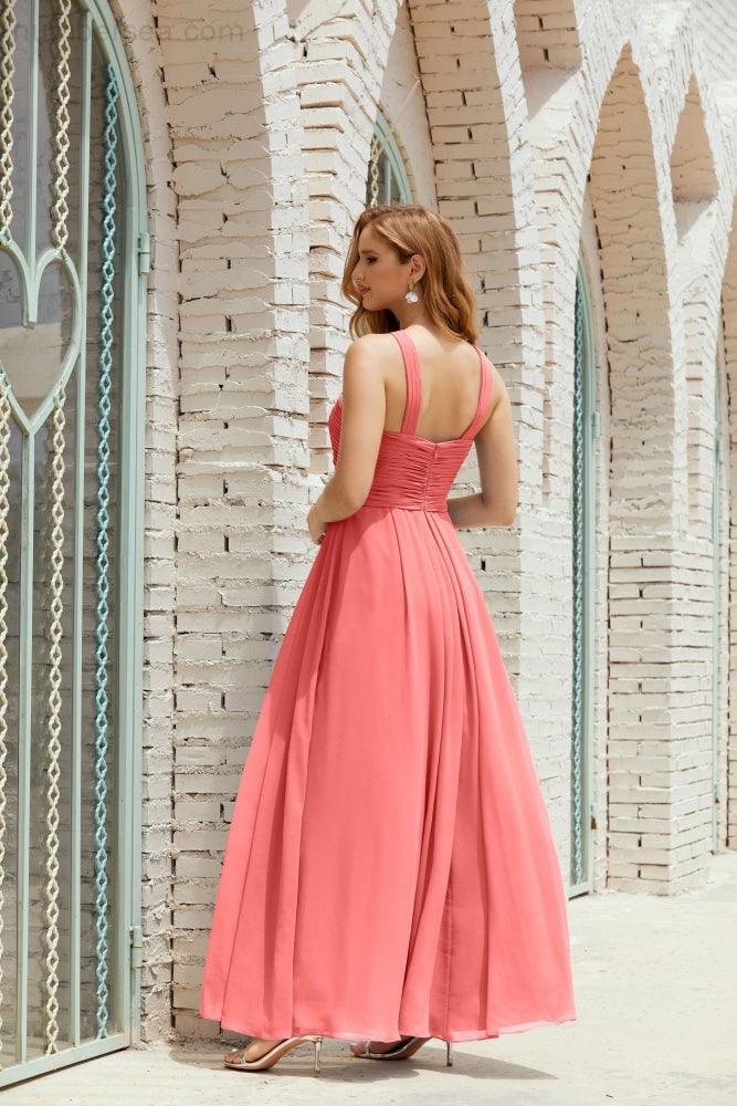 Vestidos de Dama de Honra Halter Vestido Formal de Cocktail Vestido de Baile 28015
