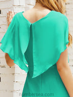 Vestidos de Baile de Regresso a Casa Comprimento ao Joelho Sem Mangas Modelo 28021