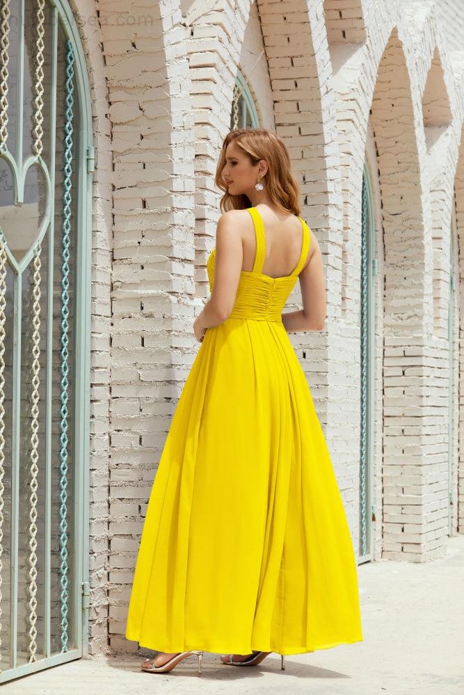 Vestidos de Dama de Honra Halter Vestido Formal de Cocktail Vestido de Baile 28015