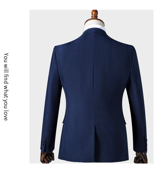 Mens Slim Fit Suit Set For Weddings Business And Casual Events