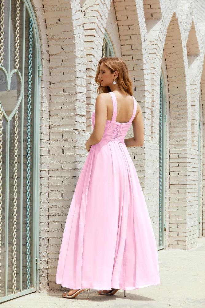 Vestidos de Dama de Honra Halter Vestido Formal de Cocktail Vestido de Baile 28015