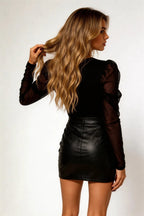 18th Birthday Outfit Black Sexy Dress Mini Homecoming Dress Y702 by simplepromdress