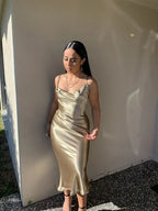 Simple Spaghetti Straps Formal Dress,Evening Dress Y1988