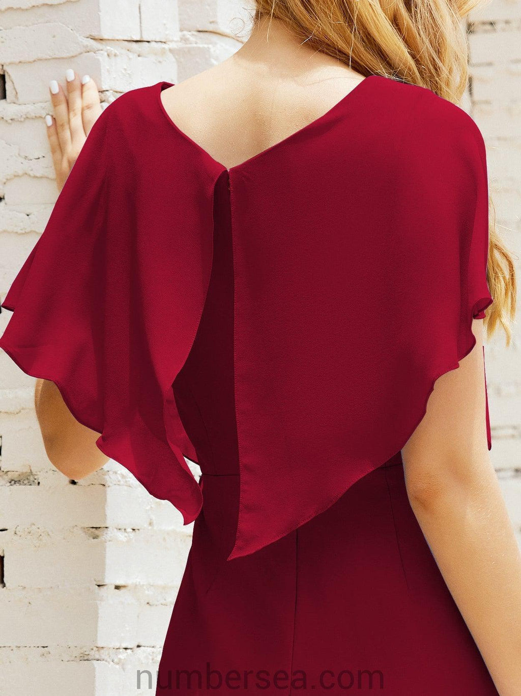 Vestidos de Baile de Regresso a Casa Comprimento ao Joelho Sem Mangas Modelo 28021