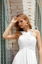 Vestidos de Dama de Honra Halter Vestido Formal de Cocktail Vestido de Baile 28015