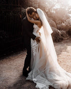 Modern A Line Sweetheart 3D Floral Long Wedding Dress With Lace Tulle