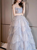 Vestido de Bola Brillante y Lujoso, Vestido para Dulces 16, Vestido de Princesa, Y2403