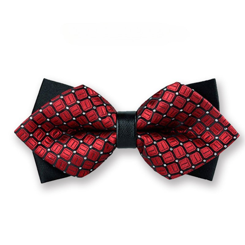 Red Mens Wedding Tie for Formal Suit Accessories Essentials