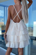 Sexy doce celebridades sólido sem costas com decote em V vestidos de noite