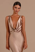 Chic V-Neck Sleeveless Mermaid Long Prom Dress Online